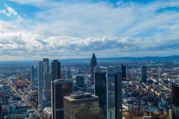 istock Skyline of Frankfurt Germany from above 1238031968