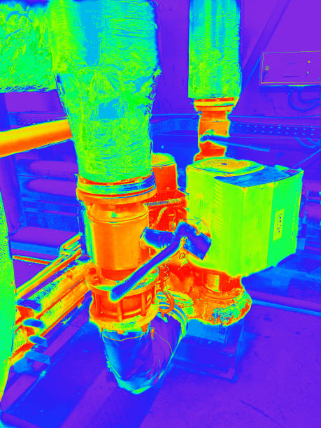 istock Inspection of industrial pipelines. 1238052347