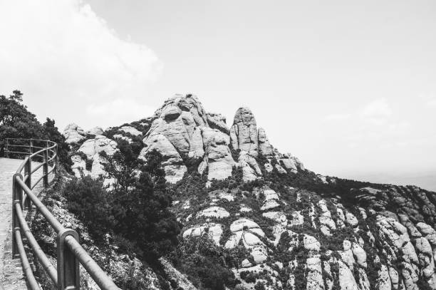 Hiking at Montserrat near Barcelona