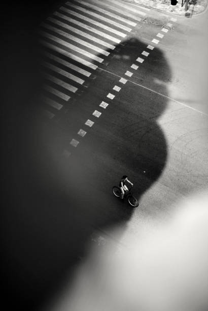 istock Empty city bike ride 1238141338