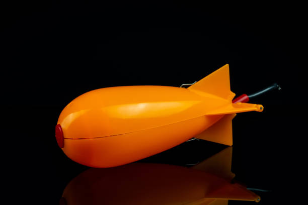 istock flying rocket with bait for carp fishing 1238213805