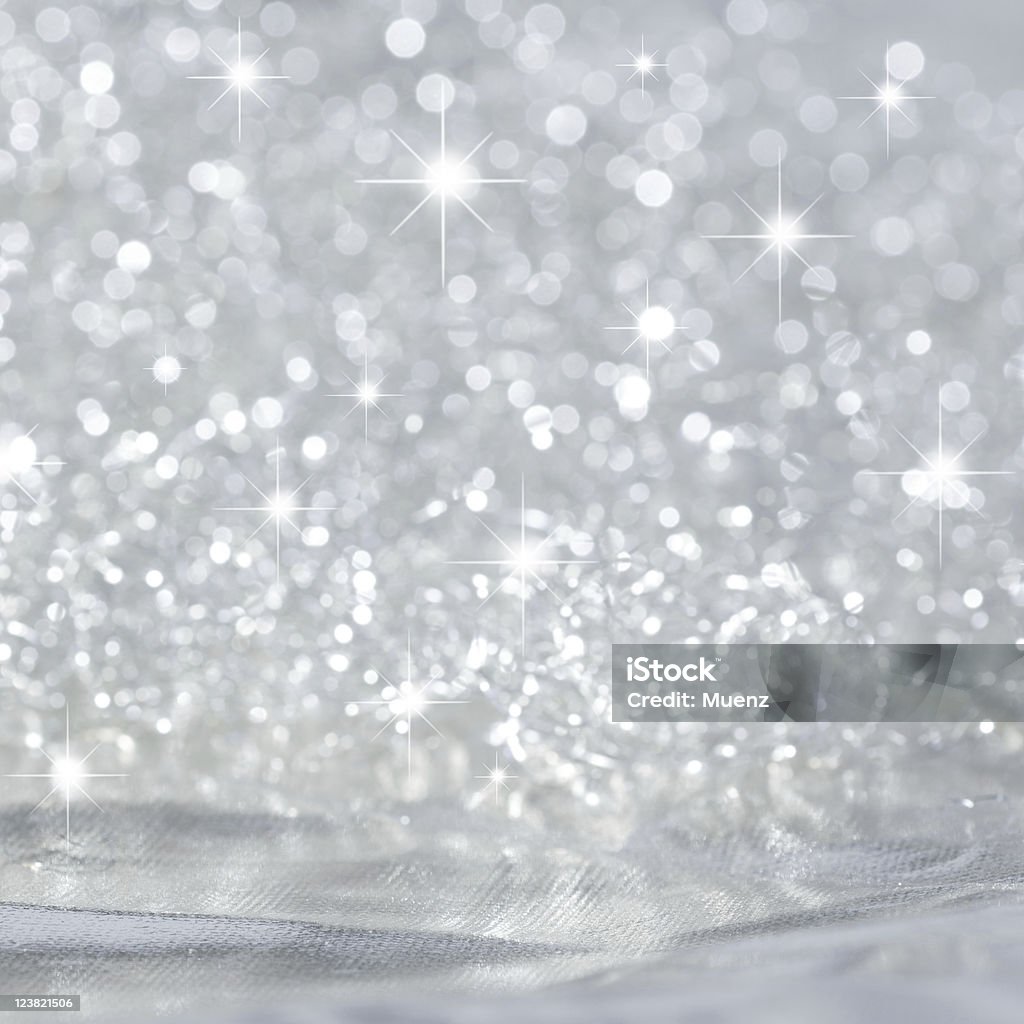 Sfondo argento - Foto stock royalty-free di A forma di stella