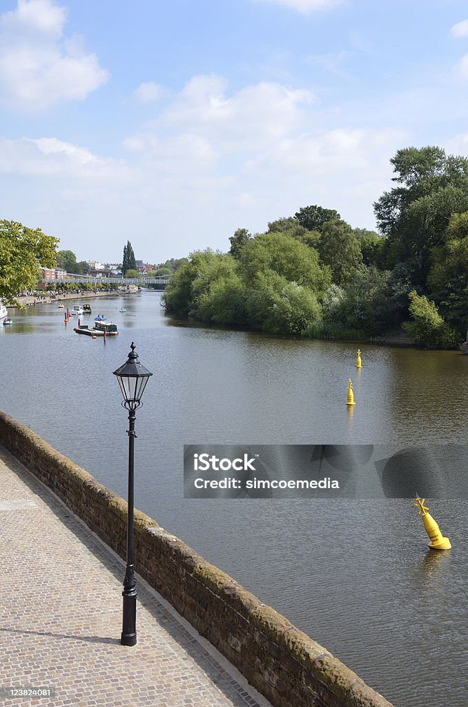 Rivière Dee Riverside à Chester - Photo de Angleterre libre de droits