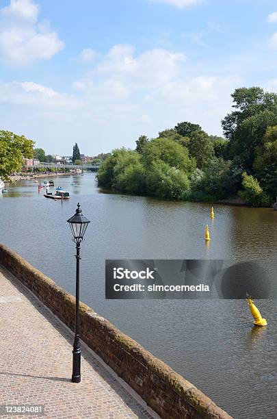 River Dee Riverside W Chester - zdjęcia stockowe i więcej obrazów Anglia - Anglia, Bez ludzi, Cheshire - Anglia