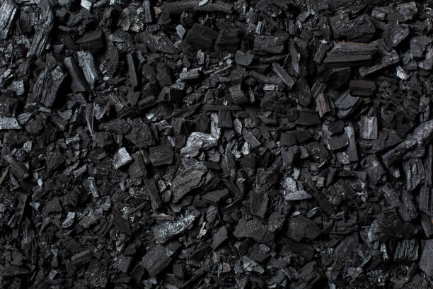 istock Charcoal background. Evenly across the frame. Black texture. 1238242428