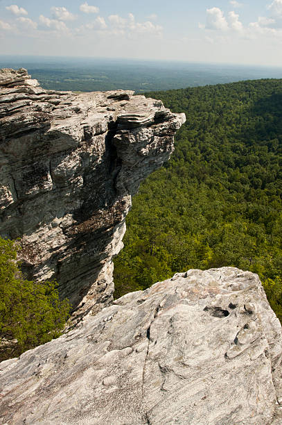 istock Cliffs at Hanging Rock State Park, North Carolina 123825528