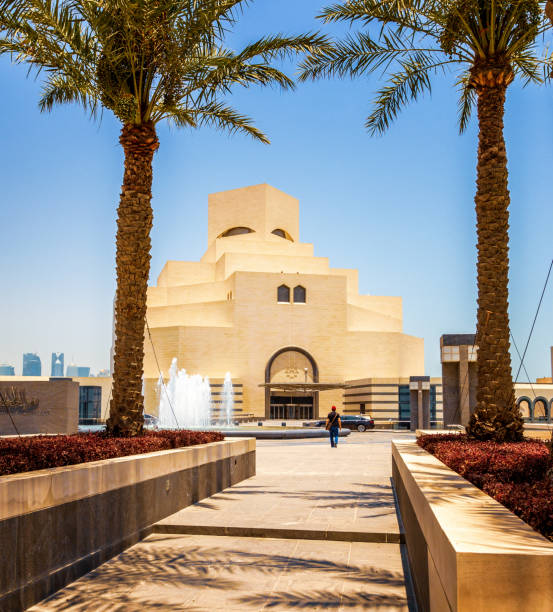 イスラム美術館、ドーハ、カタール - museum of islamic art doha ストックフォトと画像