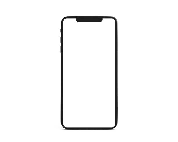 istock Smartphone Concept Mockup. Isolated on White Background. 1238274435