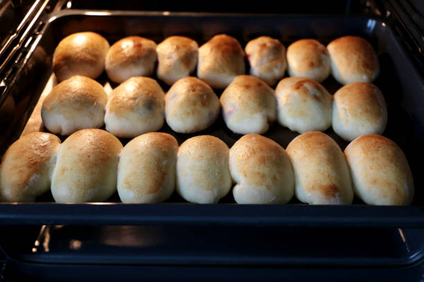 Fresh pastry, bakery concept