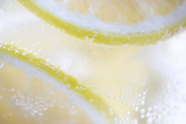 istock Abstract Lemon Slices in Soda 1238291919