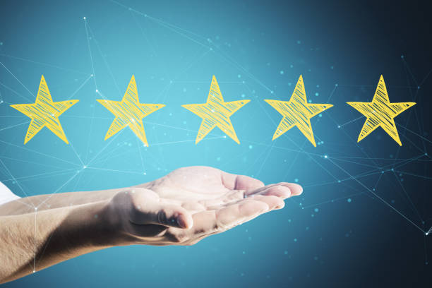 istock Hand holding star rating 1238310496