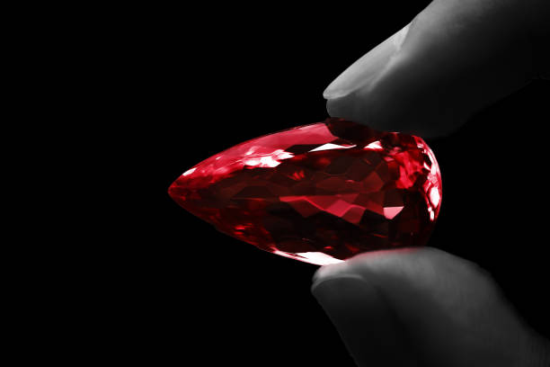 istock ruby and red diamond , gemstones for jewelry, crystal and jewels rubi 1238405997