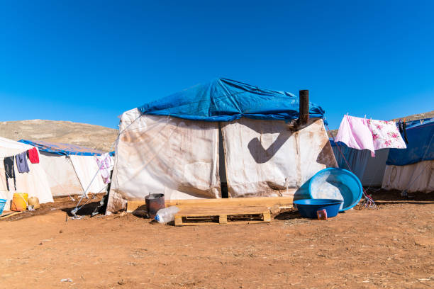 istock Refugee Camp in Turkey 1238407544