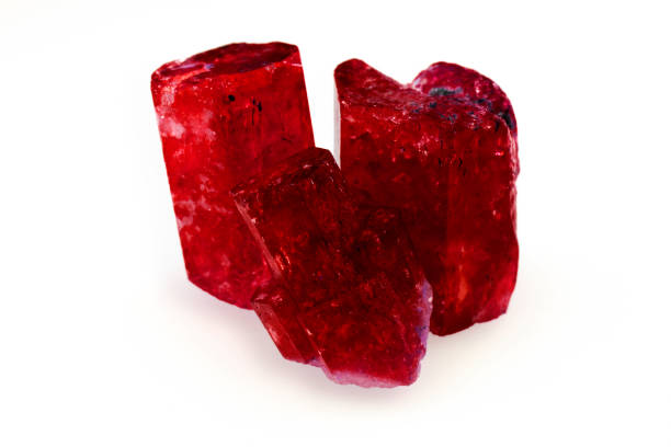 istock rough  ruby sapphire and gemstone crystal for jewelry 1238427161