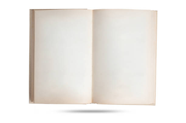 istock open old book with blank hardback pages isolated on white background 1238557576