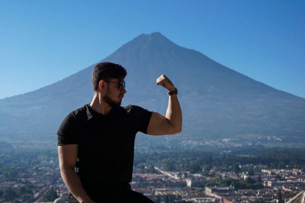 istock Teaching the muscles in a landscape 1238575905