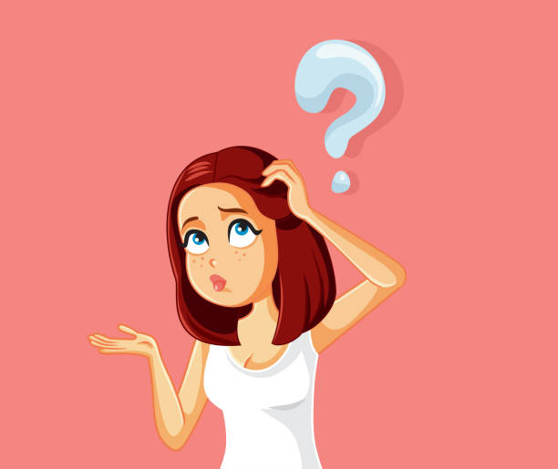 1,587 Confused Woman Funny Illustrations & Clip Art - iStock