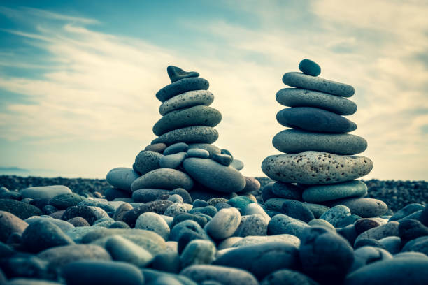 istock Masonry stones in the form of a figure 1238653267