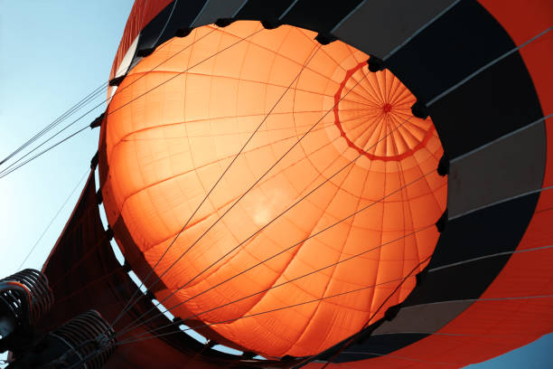 istock Colourful hot air balloon 1238741175