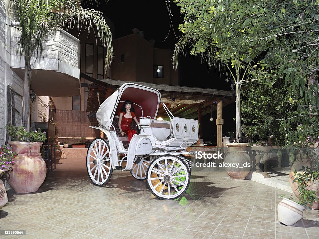 A carruagem da Cinderela - Foto de stock de Carruagem royalty-free