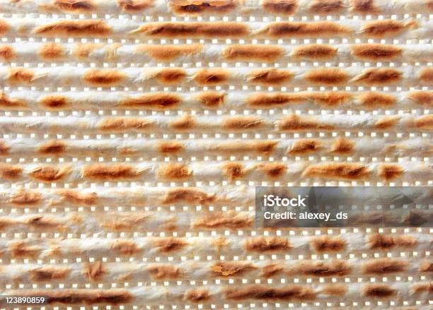 Matzoh Texture Stock Photo - Download Image Now - Backgrounds, Bread, Celebration