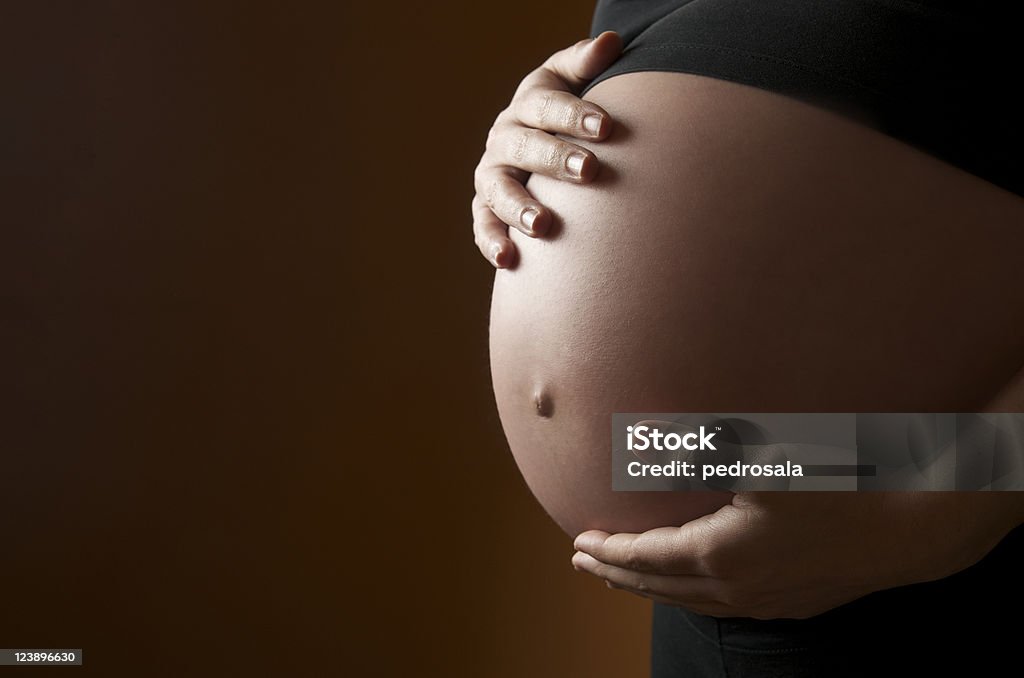 pregnancy  Affectionate Stock Photo