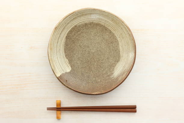 istock Japanese dish with chopsticks 1239026680