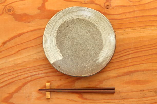 istock Japanese dish with chopsticks 1239033339