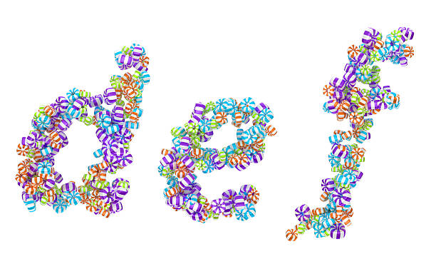 istock Sweet candy font D E F letters isolated 123904635