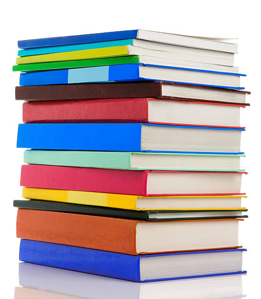 istock pile of new books isolated on white 123909767