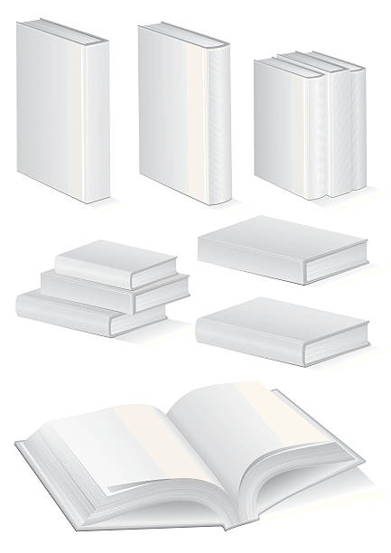 イラストセットの書籍、hardcover ます。 - book vector stack reading点のイラスト素材／クリップアート素材／マンガ素材／アイコン素材