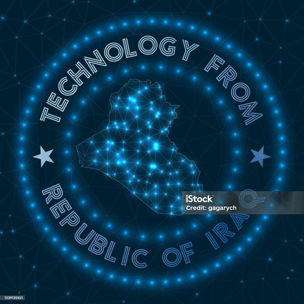 Iraq Technical Technology From Republic Of Iraq Stock Illustration - Download Image ...