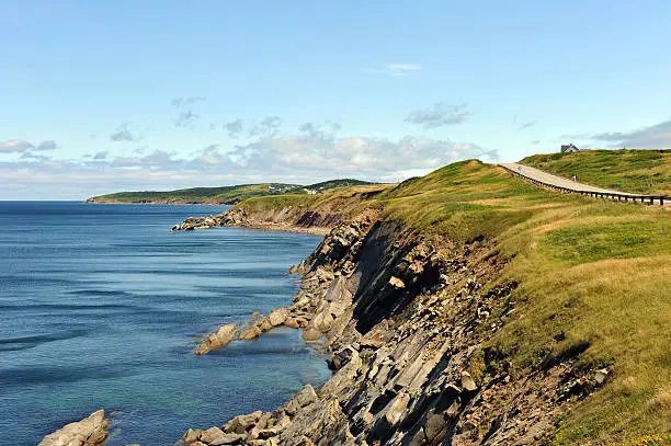 Photo of The rugged coast of Cabot Trail in Cape Breton