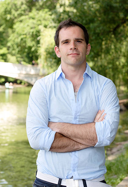 istock Young Man Arms Crossed 123926979