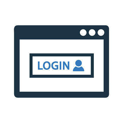 log in password icon, sign in info design for commercial, print media, web or any type of design projects.