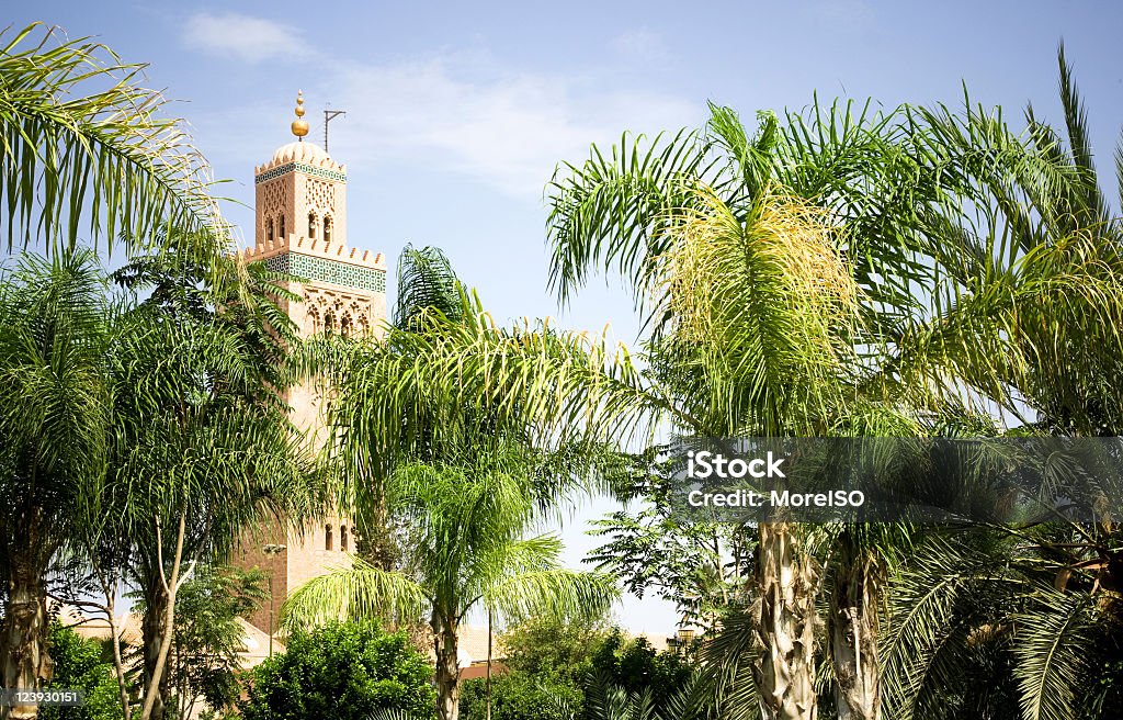 Mosquée de la Koutoubia à Marrakech - Photo de Arbre libre de droits