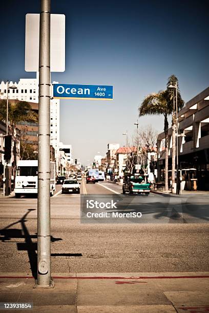 Santa Monica - Fotografie stock e altre immagini di Santa Monica - Los Angeles - Santa Monica - Los Angeles, Via, Los Angeles - Contea