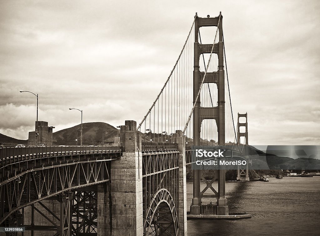 Golden Gate Bridge - Foto stock royalty-free di Architettura