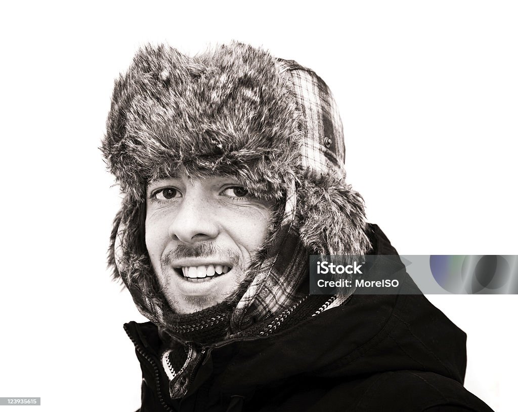 Retrato de inverno - Foto de stock de 30 Anos royalty-free