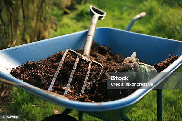 The Organic Kitchen Gardener Stock Photo - Download Image Now - Compost, Vegetable Garden, Yard - Grounds
