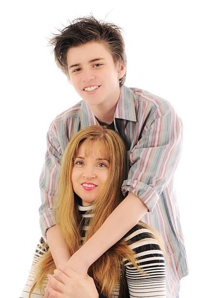 istock boy with his mother 123942262