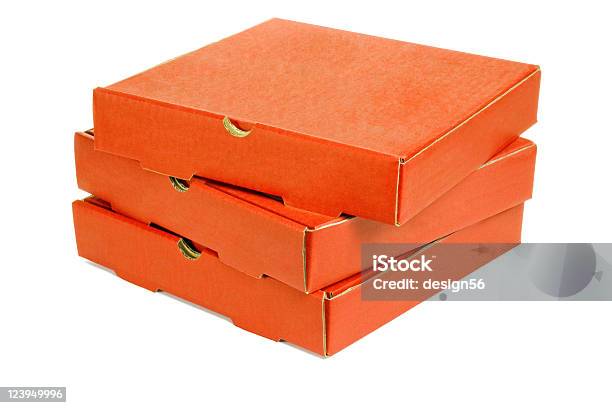 Stapel Von Drei Pizzapakete Zum Mitnehmen Stockfoto und mehr Bilder von Mitnahme-Speisen - Mitnahme-Speisen, Pizzaschachtel, Gestapelt
