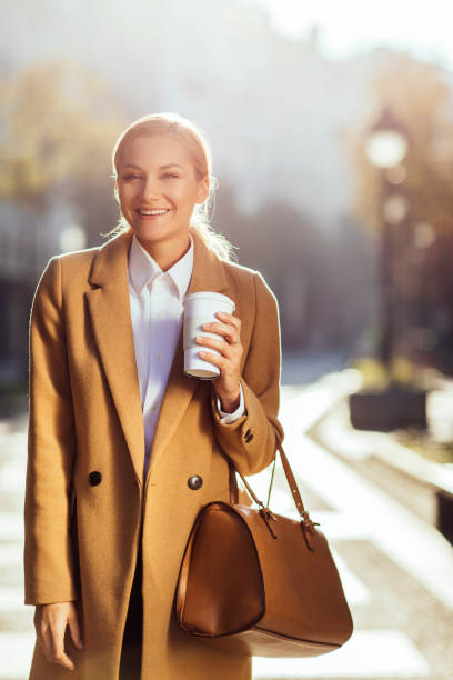 istock Grabbing a coffee s the first thing she does in the morning 1239520839