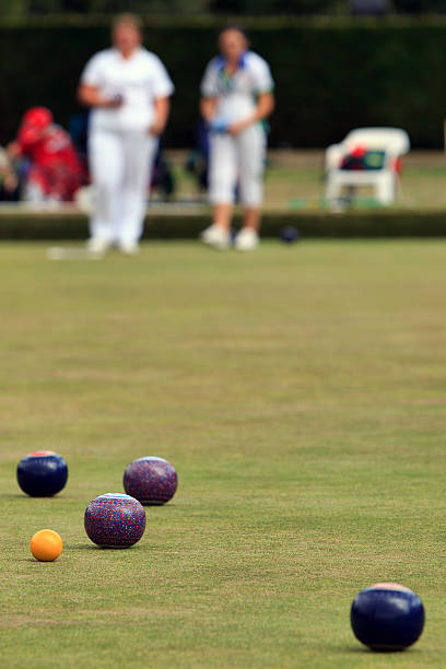 istock Game of Lawn Bowls 123958165
