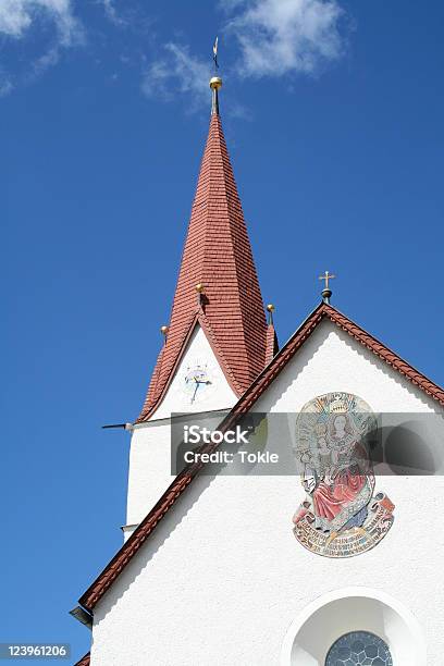 Kirchturmobergurgl Stockfoto und mehr Bilder von Alpen - Alpen, Bergsteigen, Beten