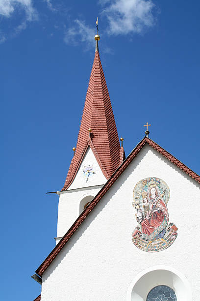 istock Church tower Obergurgl 123961206