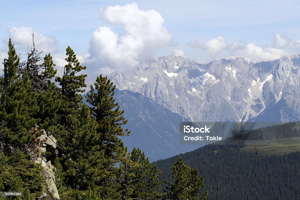 Blick auf die Berge - Lizenzfrei Alpen Stock-Foto