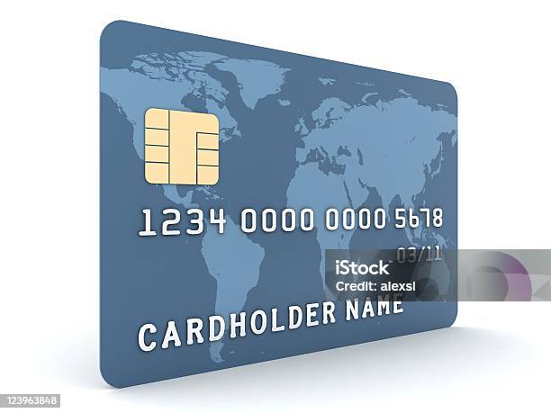 Cartão De Crédito - Fotografias de stock e mais imagens de Atividade bancária - Atividade bancária, Biometria, Cartão Inteligente