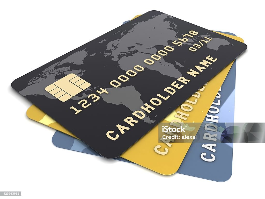 Tarjetas de crédito - Foto de stock de Tarjeta de crédito libre de derechos
