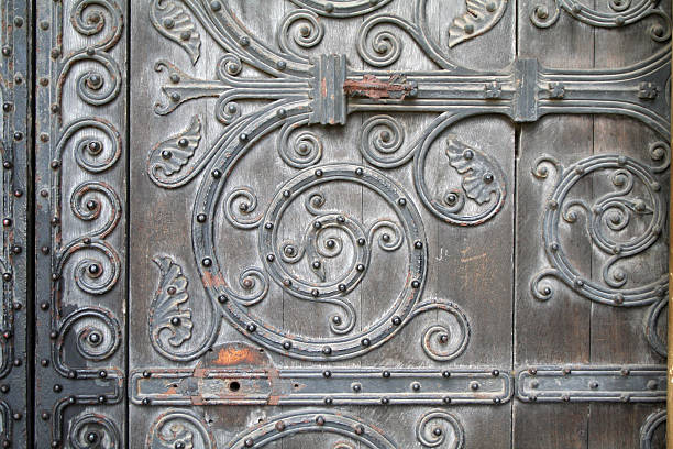istock Old Door Detail 123964184